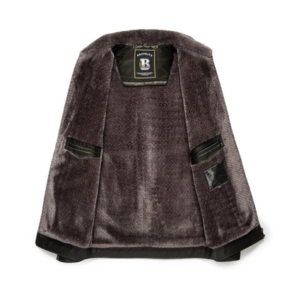 Jaqueta Brooklyn™ em Couro Luxuoso / A União de Sofisticação e Conforto para o Inverno!