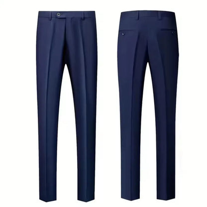 Conjunto Monaco Royal™ com Blazer de Alfaiataria Premium e Calça de Corte Slim