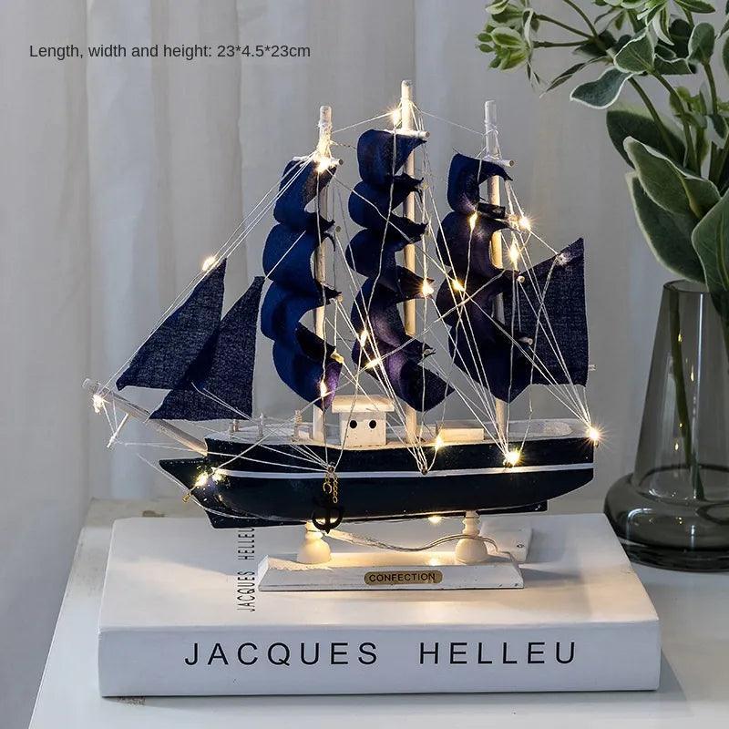 Barco Decorativo Veleiro - Orgulho Naval / A Opção Perfeita Para Decorar Qualquer Ambiente!