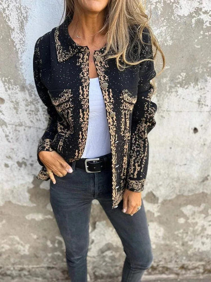 Camisa Blazer Chizê™ com Acabamento Texturizado / Casualidade e Sofisticação para Todos os Momentos!