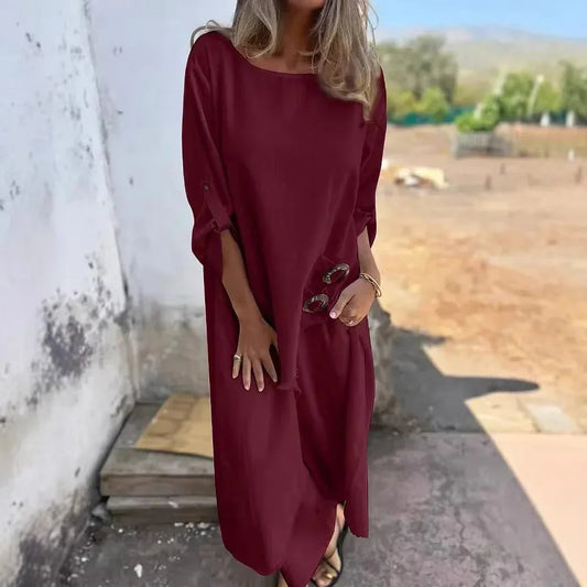 Conjunto Essência™ em Viscose Leve com Design Assimétrico / Para Mulheres que Irradiam Leveza e Elegância Natural!