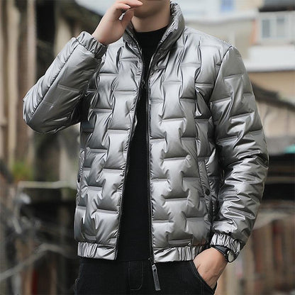 Jaqueta Puffer Masculina - IceRider / Uma Fusão Perfeita de Estilo e Aquecimento!