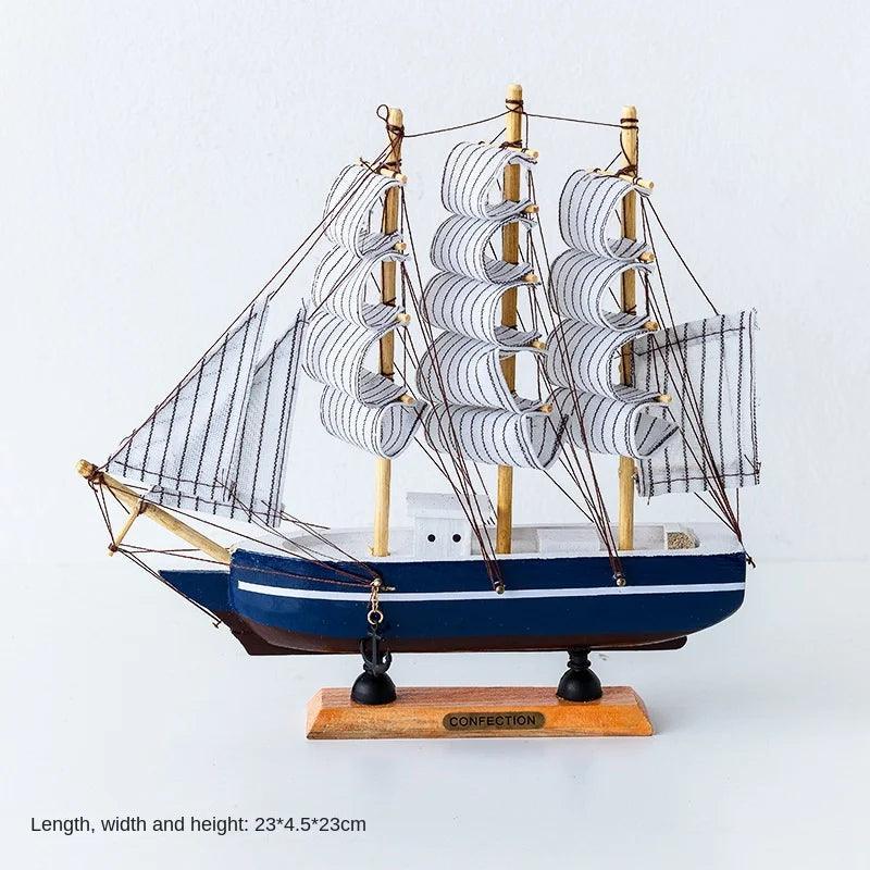 Barco Decorativo Veleiro - Orgulho Naval / A Opção Perfeita Para Decorar Qualquer Ambiente!