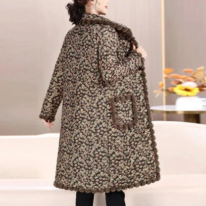 Casaco Bordeaux™ em Sherpa e Algodão / Aconchego e Estilo para os Dias Mais Frios do Ano!