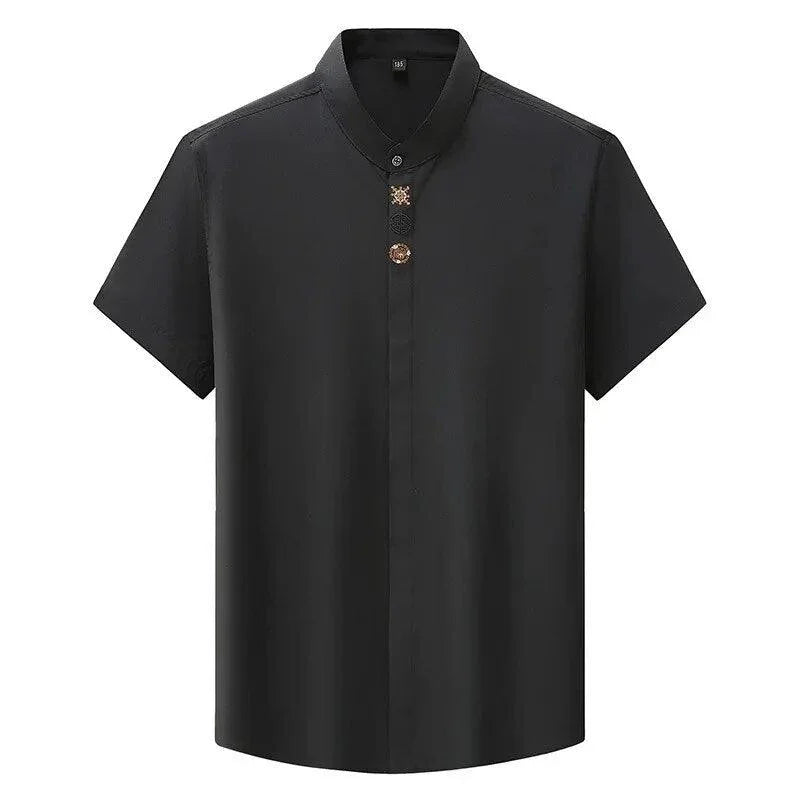 Camisa Social Plus Size - Templo Romano / Conforto e Elegância Unidos em Uma Única peça !