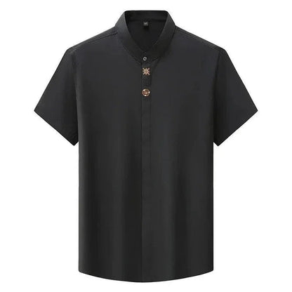 Camisa Social Plus Size - Templo Romano / Conforto e Elegância Unidos em Uma Única peça !