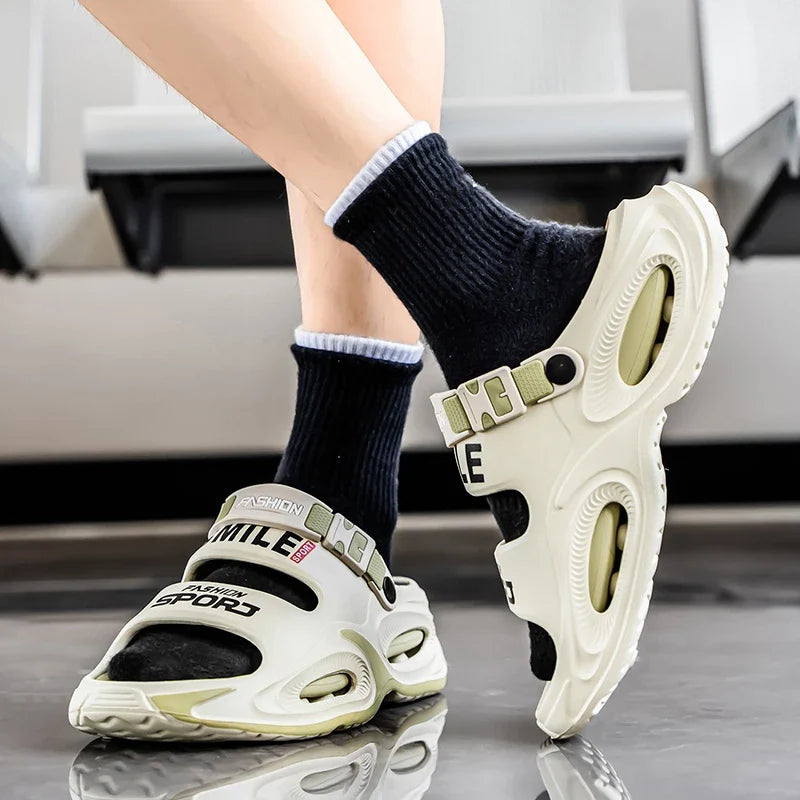 Sandália Esportiva Torvian™ com Estrutura Flexível e Base Anatômica