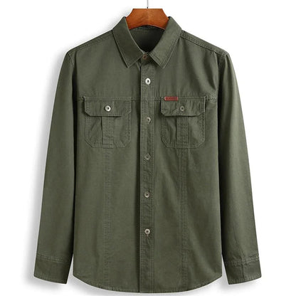 Camisa Flanelada com Modelagem Plus Size Masculina - GentleFit / Um Toque de Estilo e Confiança para o seu Guarda-Roupa!