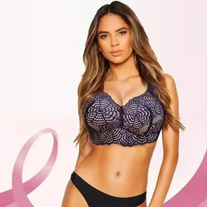 Kit de Sutiãs Modeladores Allure™ em Seda Gelada com Renda  / Os Campeões em Conforto, Beleza e Sensualidade!