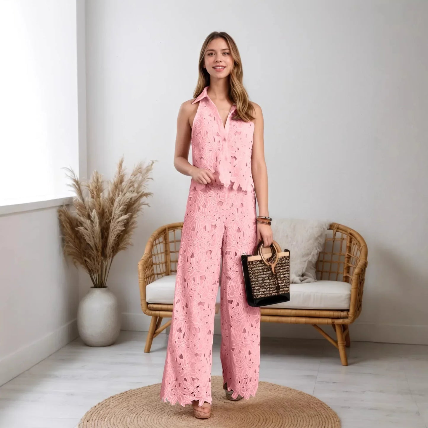 Conjunto Serelle™ em Renda Premium com Design Moderno