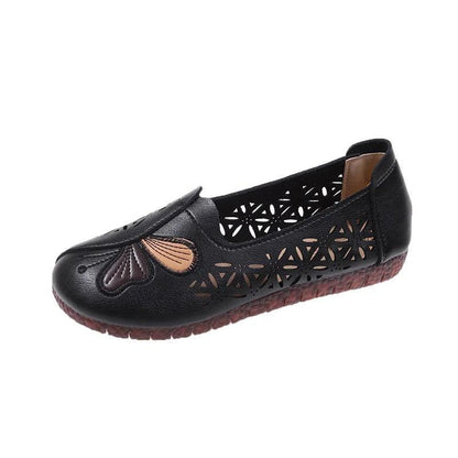 Sapatilhas Thalia™ com Estilo Vazado / Pura Elegância e Conforto Prático