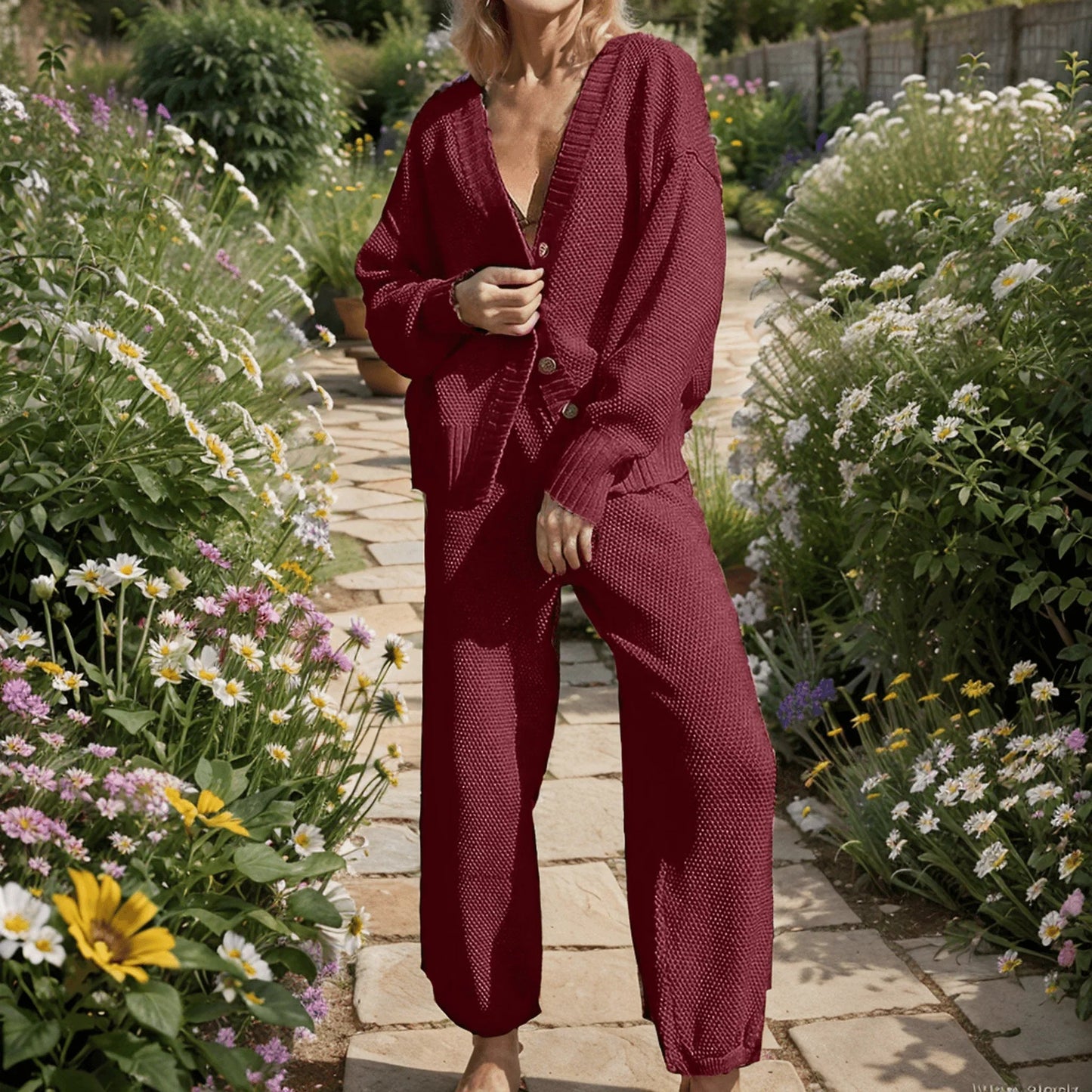 Conjunto Feminino  BellaRelax™ em Algodão Soft / Estilo e Aconchego para o Dia a Dia!