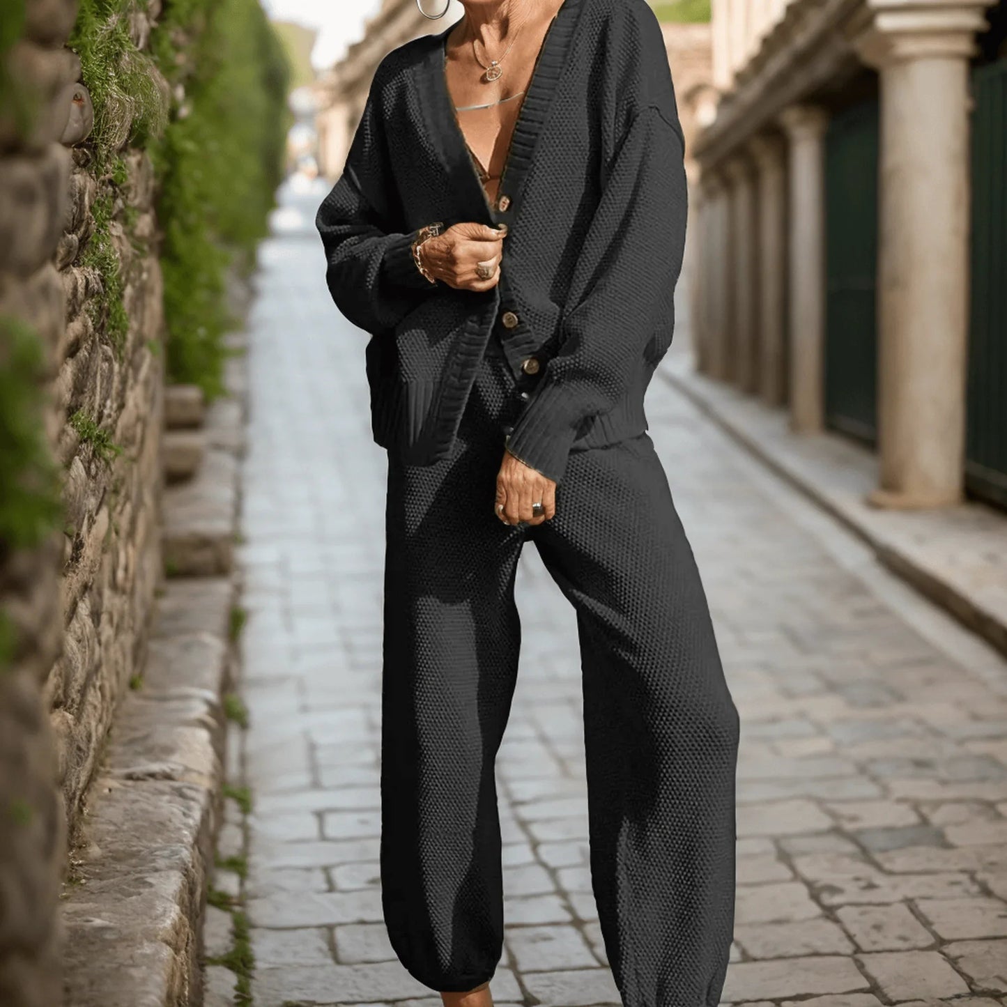 Conjunto Feminino  BellaRelax™ em Algodão Soft / Estilo e Aconchego para o Dia a Dia!