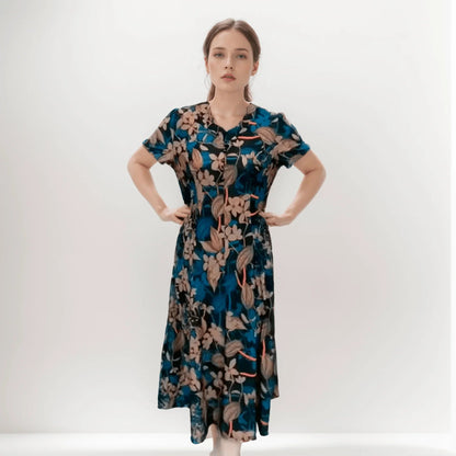 Vestido Dorothy Super Soltinho com Estampa Floral / O Estilo Casual Floral Chique Que Toda Mulher Precisa!