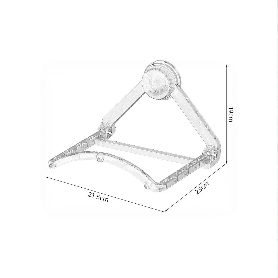 [COMPRE 1 E LEVE 2] Suporte de Parede com Ventosas para Bacias Modern Lar™ / Aproveite Cada Espaço e Mantenha sua Lavanderia Organizada e Funcional!