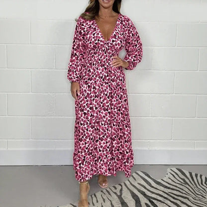 Vestido Zayla™ com Estampa de Corações / A Liberdade de Ser Feminina com Presença!