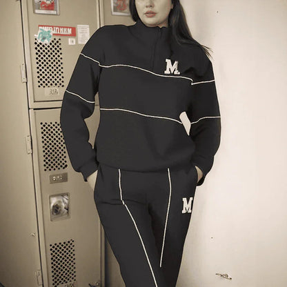 Conjunto Erin™ em Moletinho Ultra Macio e Modelagem Confort / Elegância Minimalista para Seus Dias Mais Tranquilos!