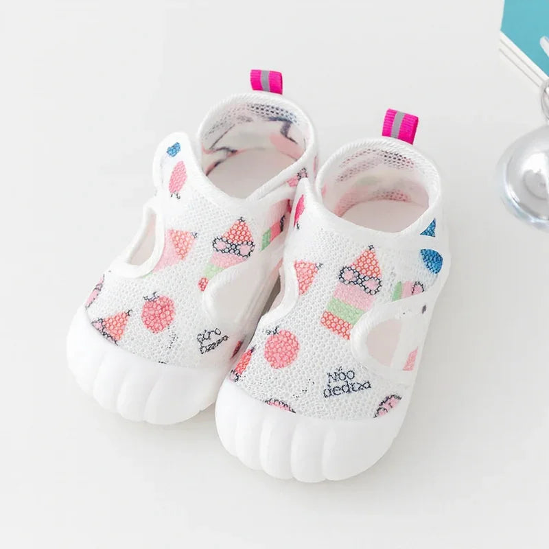 [COMPRE 1 E LEVE 2] Tênis de Bebê BabyComfort™ com Proteção Anatômica Flexível e Solado Antiderrapante / O Primeiro Passo com Conforto e Segurança!