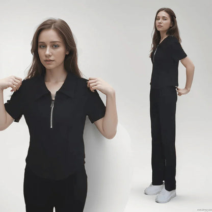 Conjunto Esportivo Gianna™ Movimente-se com Liberdade e Feminilidade!