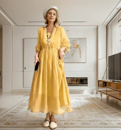 Vestido Nazaré em Voile de Algodão: A Elegância Leve e Refrescante para o Verão!