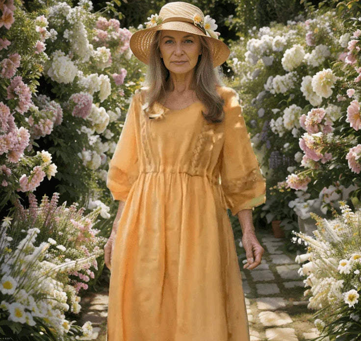 Vestido Nazaré em Voile de Algodão: A Elegância Leve e Refrescante para o Verão!