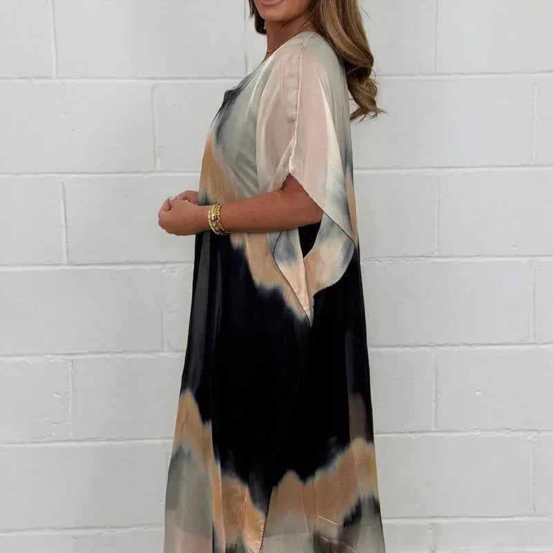 Conjunto de Vestidos Doha™ em Voal com Efeito Véu