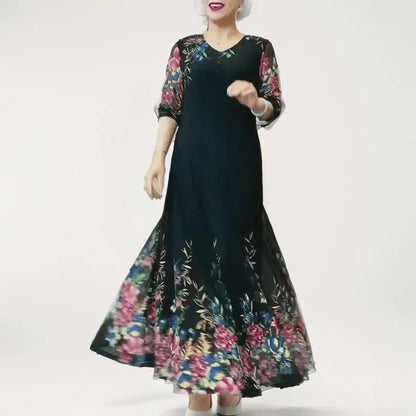 Vestido Floral Labelle™ Super Fluidez / O Vestido que Toda Mulher Sempre Sonhou em Ter!