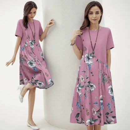 Vestido Lírio do Campo™ Graça Serena / Uma Elegância Natural que Floresce com Você!