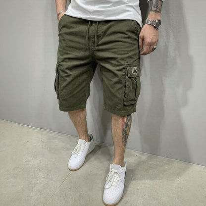 Bermuda Liam™ em Sarja Premium com Bolsos Cargos Amplos
