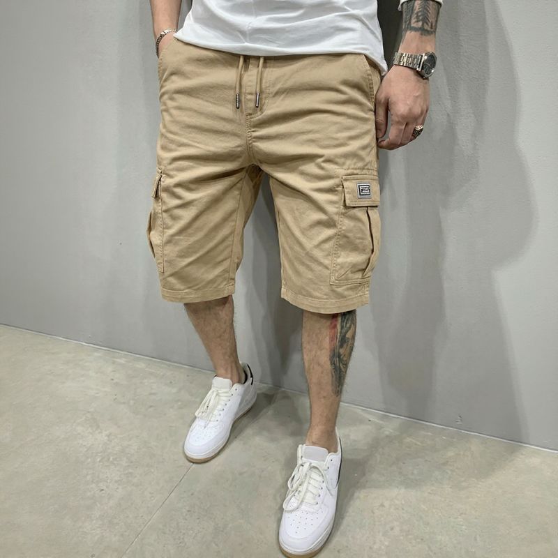 Bermuda Liam™ em Sarja Premium com Bolsos Cargos Amplos