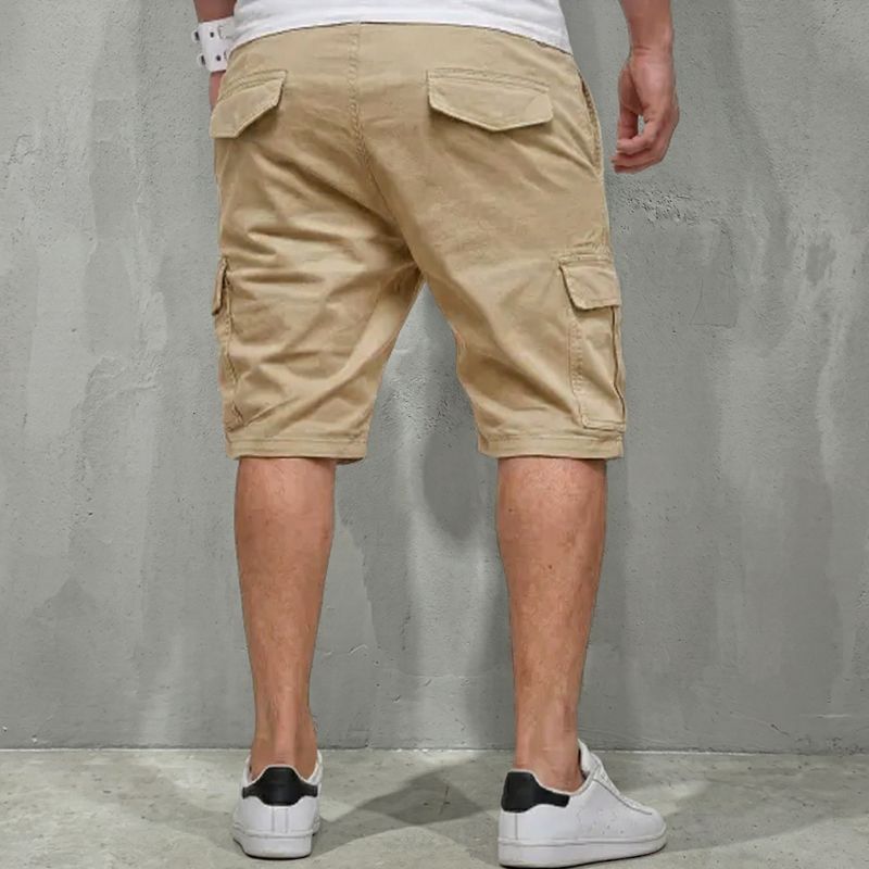 Bermuda Liam™ em Sarja Premium com Bolsos Cargos Amplos