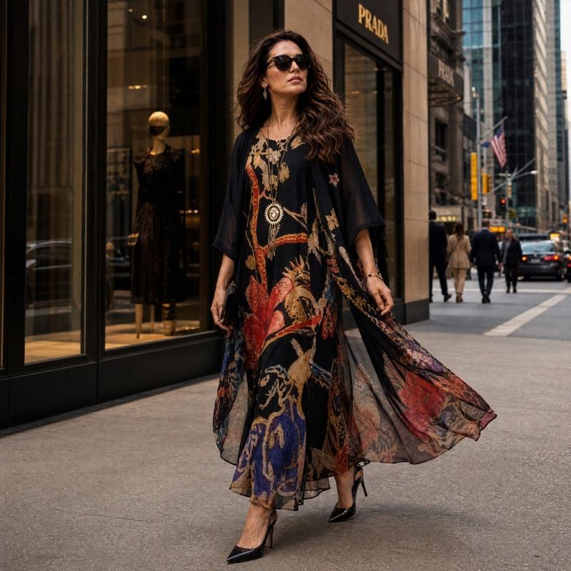Conjunto de Vestido e Sobretudo Florenza™ / Elegância Descomplicada e Versátil para Todas as Estações!