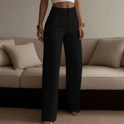 Calça Monvera™ Em Alfaiataria Premium com Cintura Esculpida