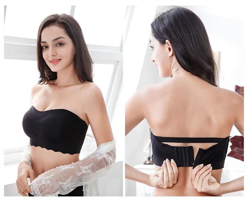 Kit com 4 Sutiãs SoftLift™ em Seda Gelo / Os Únicos Que Você Escolhe se Quer Usar Com ou Sem Alça!