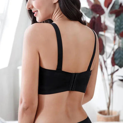 Kit com 4 Sutiãs SoftLift™ em Seda Gelo / Os Únicos Que Você Escolhe se Quer Usar Com ou Sem Alça!