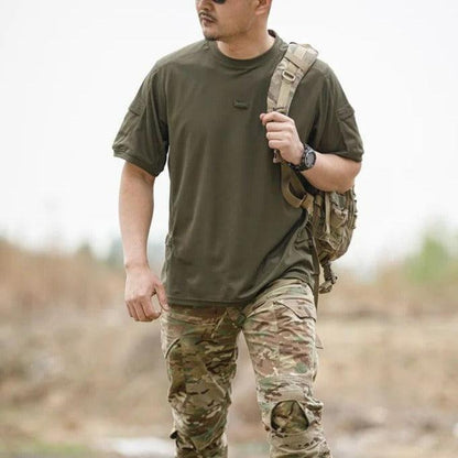 Camiseta Tática Militar Maverick™  / Uma mistura imbatível de conforto, funcionalidade e estilo!