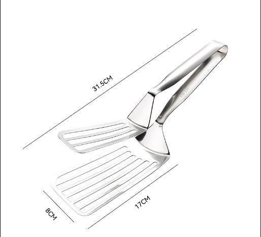 Espátula  em Aço Inox Para Manuseio de Alimentos / Transforme sua Cozinha com a Espátula em Aço Inox -Praticidade e Elegância em Um Só Produto!