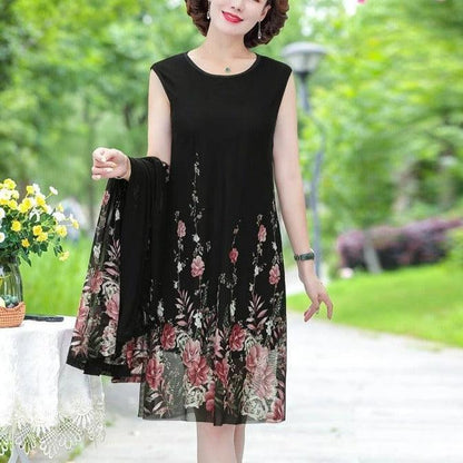Conjunto SunFlower™ de Vestido + Cardigã / Conforto Igualável Até Nos Dias Mais Quentes!