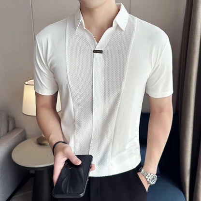 Camisa Polo KingMan™ Moda Italiana / Sofisticação e Elegância em Cada Detalhe!