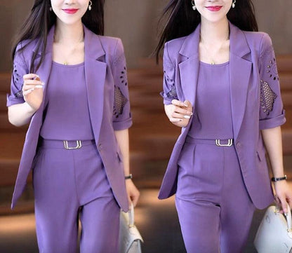 Conjunto Veneza Moda Italiana com 3 Peças / O Único que Esbanja Sofisticação, Glamour e Conforto Incondicional!