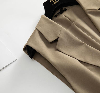 Blazer de Lapela Sophia™ - O Blazer Sem Mangas: Elegância e Estilo em Cada Detalhe!