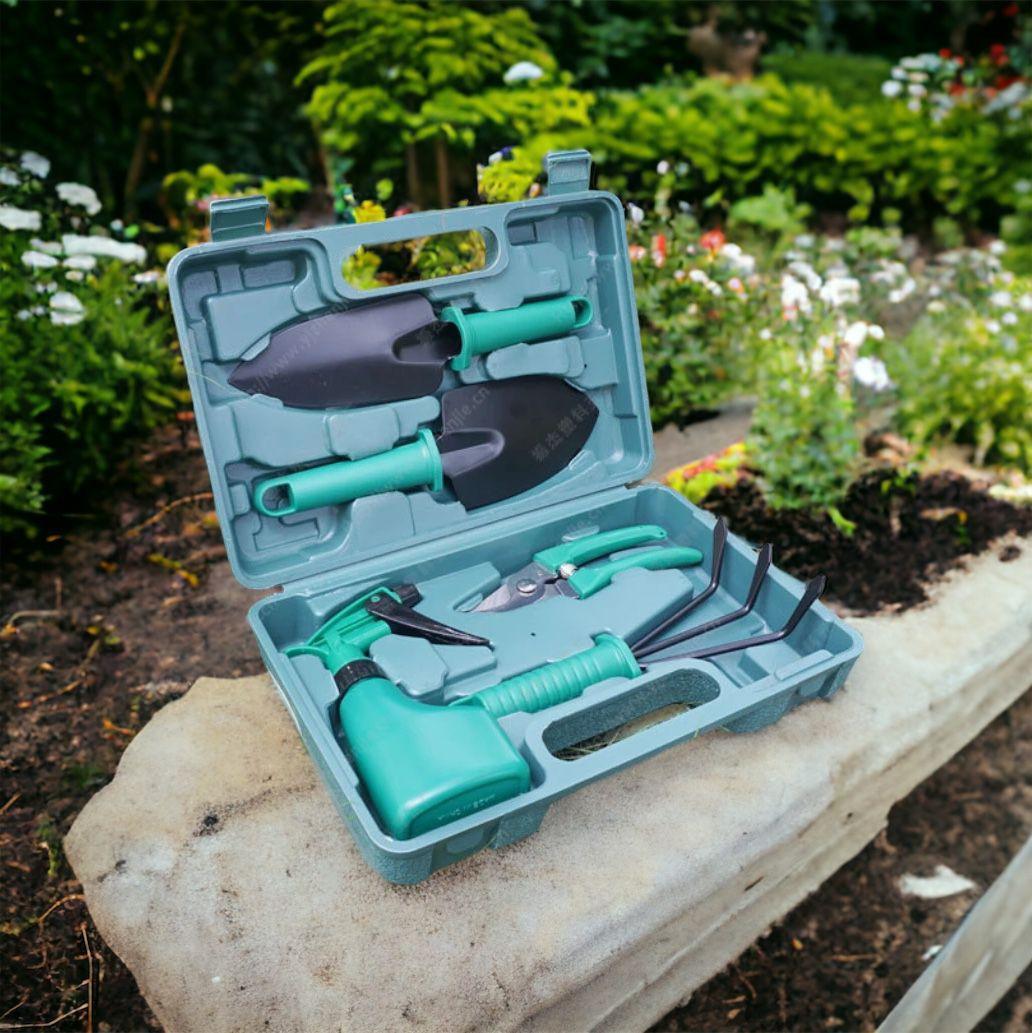 Kit para Jardinagem Avançada com Maleta + Luvas de Escavação de Brinde!