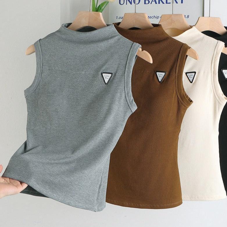 (Promoção Compre 2, Leve 3) Regatas Chic Summer™ com Bojo Embutido e Malha Viscoelástica /  Conforto e Elegância para o Verão!