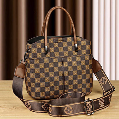 Bolsa Manhattan™ com Acabamento Luxuoso e Alça de Ombro Removível /  Meticulosamente Desenhada para Mulheres de Bom Gosto!