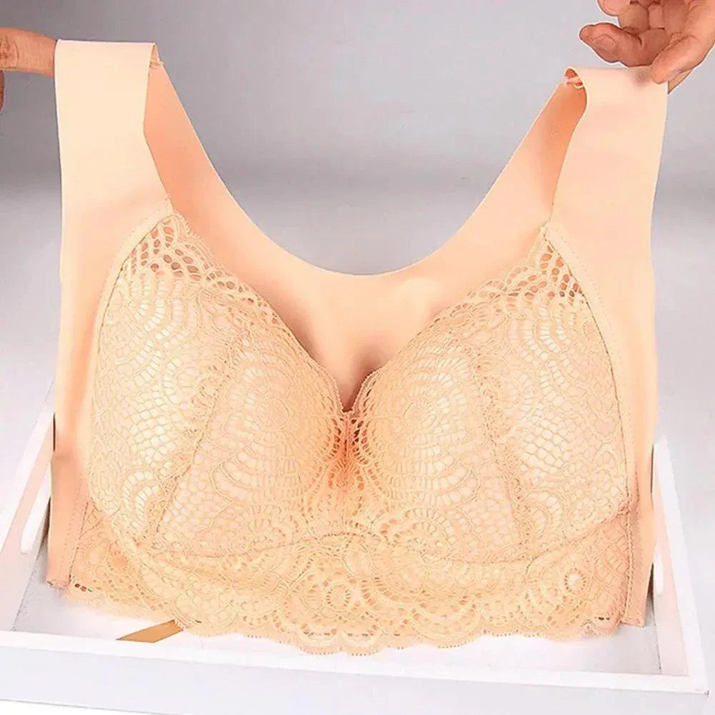 Kit de Sutiãs Modeladores Allure™ em Seda Gelada com Renda  / Os Campeões em Conforto, Beleza e Sensualidade!