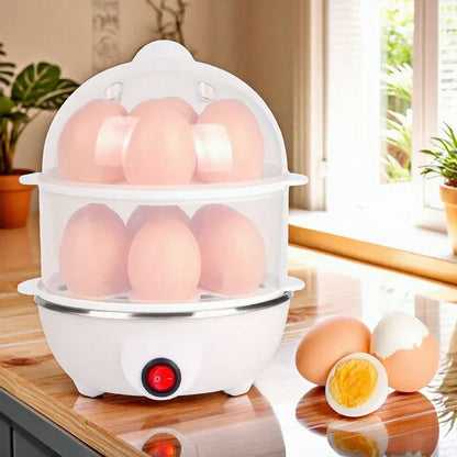 Cozedor de Ovos Elétrico Modern House™ / Acabe com a Dificuldade de Cozinhar e Torne Sua Rotina Mais Simples e Saudável!