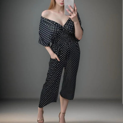 Macacão Mariah™ em Viscose com Efeito Alongador / Leveza e Estilo que Abraçam Você!