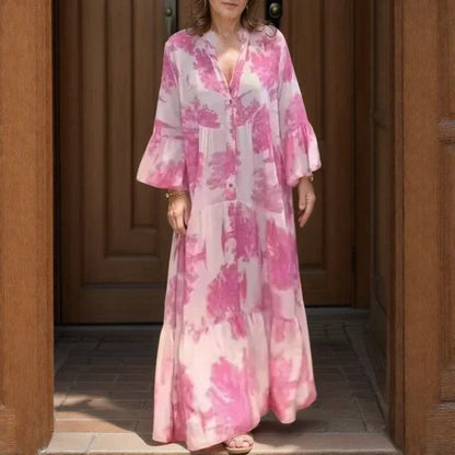 Vestido Romanza™ em Viscose de Caimento Perfeito / O Charme e a Leveza que Transformam Seu Look!