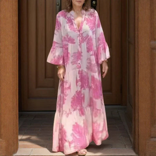 Vestido Romanza™ em Viscose de Caimento Perfeito / O Charme e a Leveza que Transformam Seu Look!