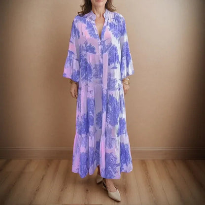 Vestido Romanza™ em Viscose de Caimento Perfeito / O Charme e a Leveza que Transformam Seu Look!